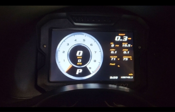 Picture of AEM CD-7L Carbon Logging Flush Digital Dash Display - Used