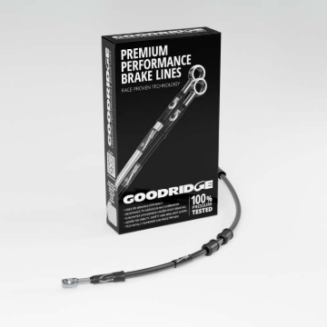 Picture of Goodridge 17-20 HD FLH Multi Model -4in Clutch Line Kit - Black