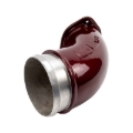 Picture of Wehrli 01-04 Duramax LB7 4in High Flow Intake Horn - Bronze Chrome