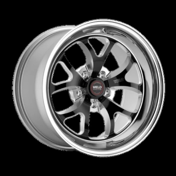 Picture of Weld S76 20x12 / 5x115mm BP / 6.75in. BS Black Wheel (3.18 ID High Pad)