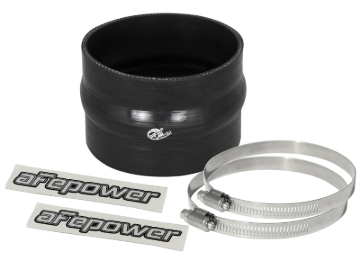 Picture of aFe Magnum FORCE Intake Coupling Kit (4 IN ID x 3 IN L) Straight Coupler w/ Hump - Black