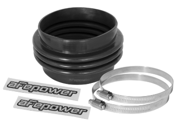 Picture of aFe Magnum FORCE Intake Coupling Kit (5 IN ID x 3 IN L) Straight Coupler w/ Hump - Black