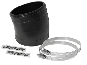 Picture of aFe Magnum FORCE Intake Coupling Kit (3-1/2 IN ID x 3 IN L x 15 Deg.) Elbow Coupler - Black