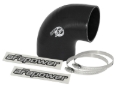 Picture of aFe Magnum FORCE Intake Coupling Kit (3-1/2 IN to 3 IN ID x 90 Deg.) Elbow Reducing Coupler - Black
