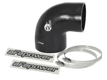 Picture of aFe Magnum FORCE Intake Coupling Kit (4 IN ID to 3-3/8 IN ID x 90 Deg.) Elbow Coupler - Black