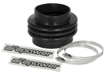 Picture of aFe Magnum FORCE Intake Coupling Kit (3-1/2 IN ID to 4 IN ID x3-1/2 IN L) Straight Bellow- Black