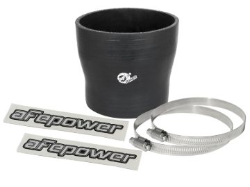 Picture of aFe Magnum FORCE Intake Coupling Kit (4 IN ID to 3-1/2 IN ID x 3-1/2 IN L) Straight Black