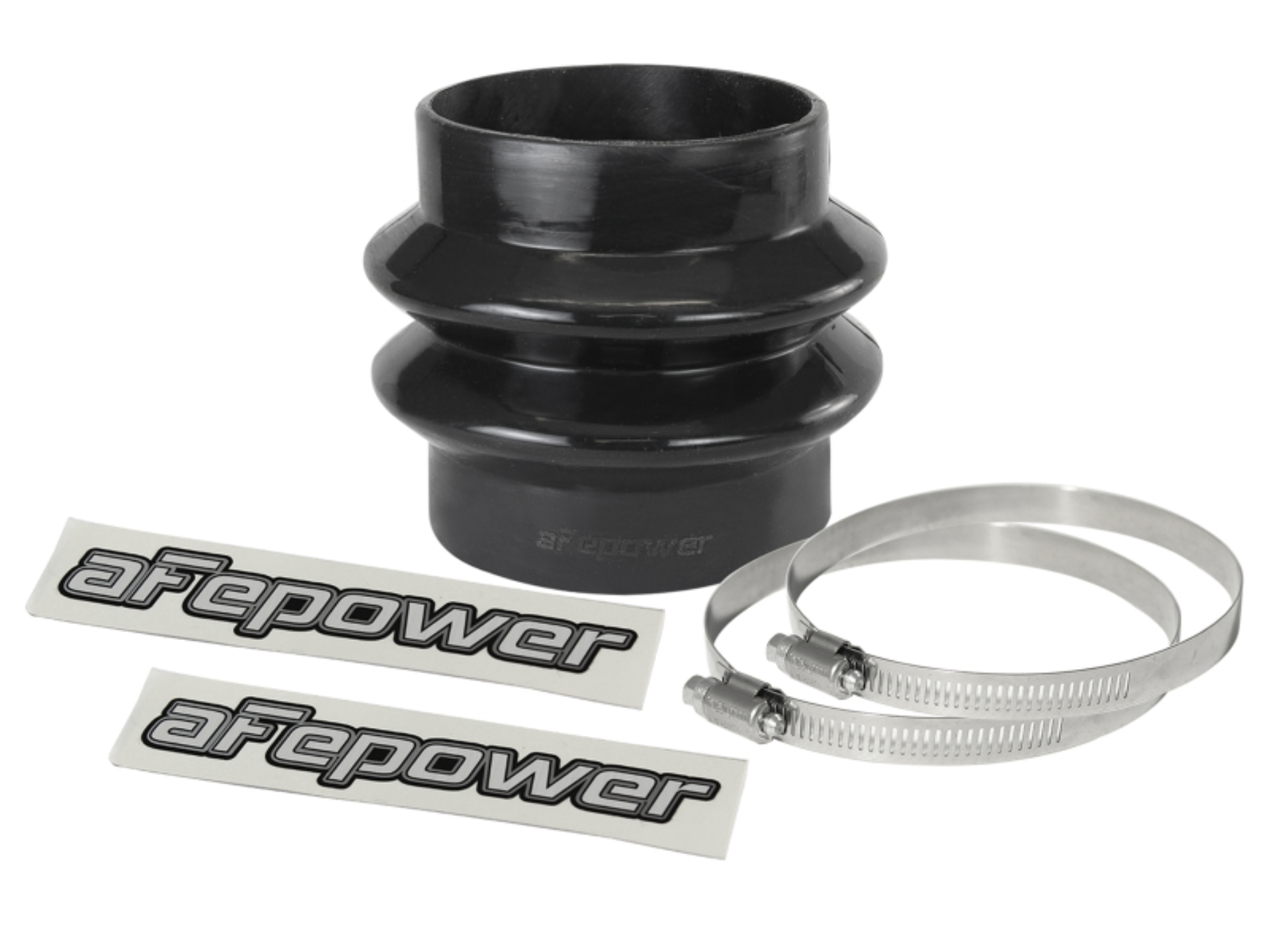 Picture of aFe Magnum FORCE Intake Coupling Kit (3-1/8 IN ID to 3 IN ID x 3-1/2 IN L) Straight Black