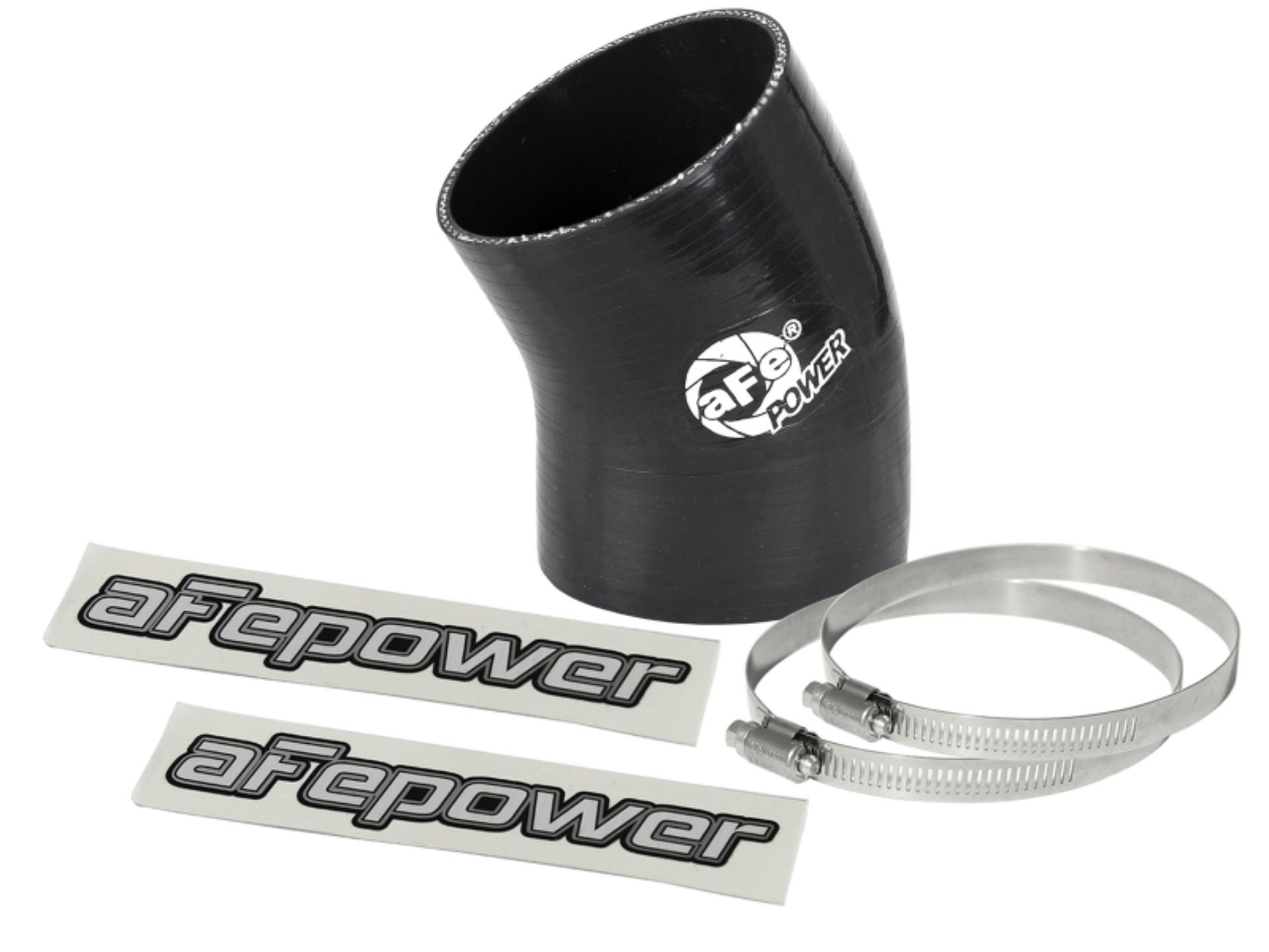 Picture of aFe Magnum FORCE Intake Coupling Kit (3 IN ID x 30 Deg.) Elbow Coupler - Black