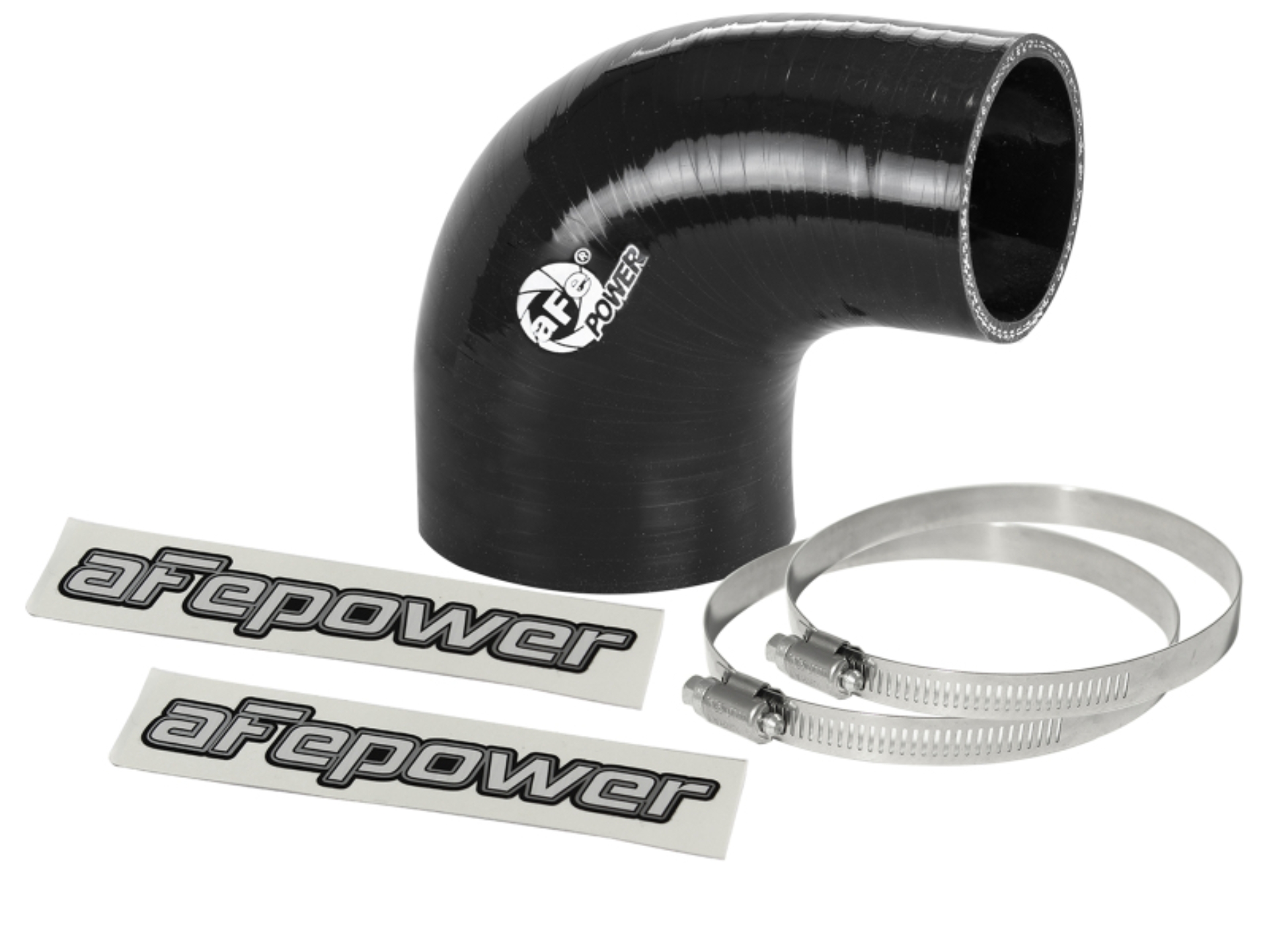 Picture of aFe Magnum FORCE Intake Coupling Kit (2-3/4 IN ID to 2 IN ID x 90 Deg.) Elbow Coupler - Black