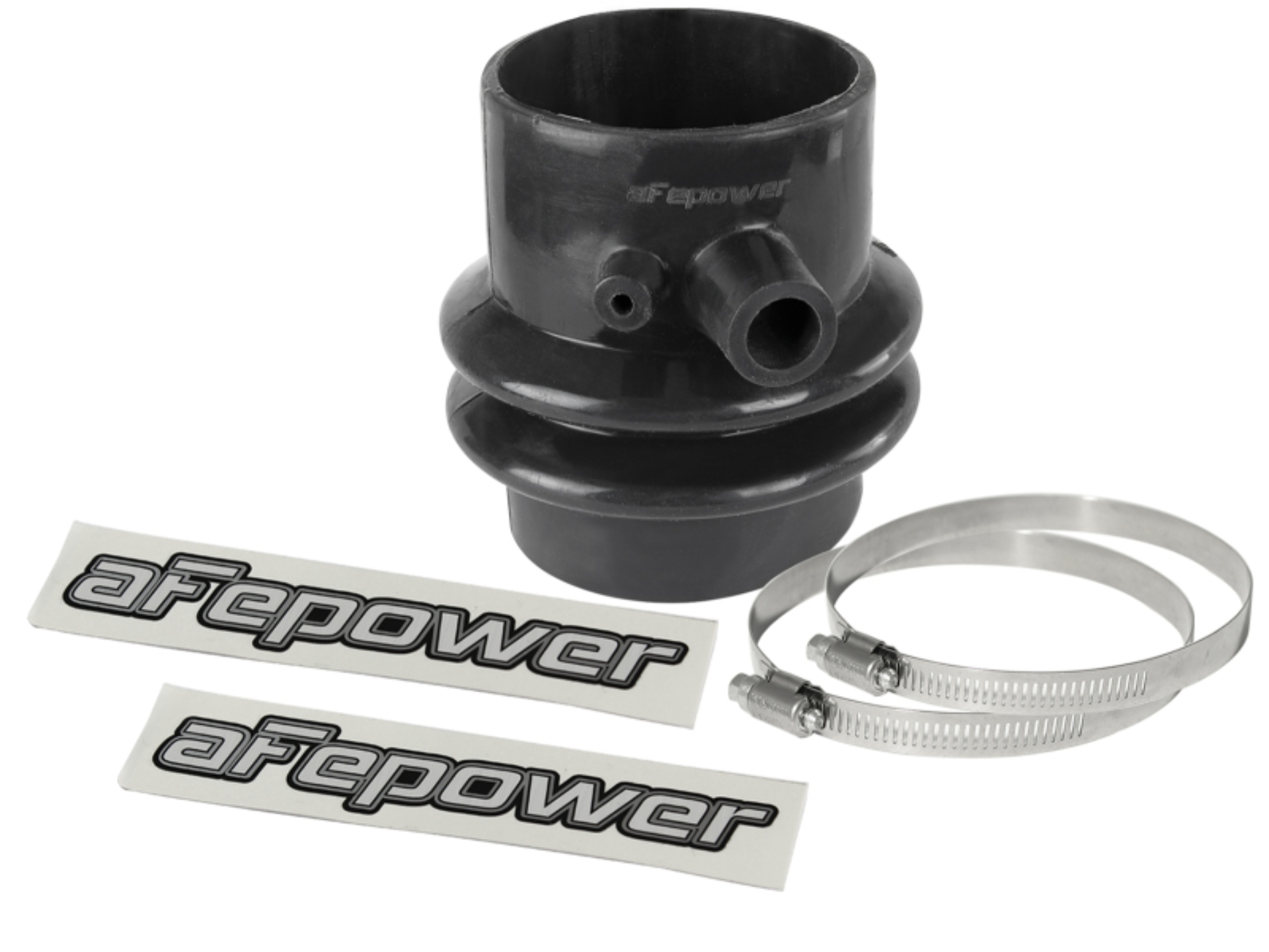 Picture of aFe Magnum FORCE Intake Coupling Kit (3-1/4 IN ID x 4-1/2 IN L) Straight Bellow-Coupler - Black
