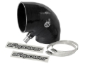 Picture of aFe Magnum FORCE Intake Coupling Kit (4 IN ID to 4-1/4 IN ID x 90 Deg.) Elbow Coupler - Black