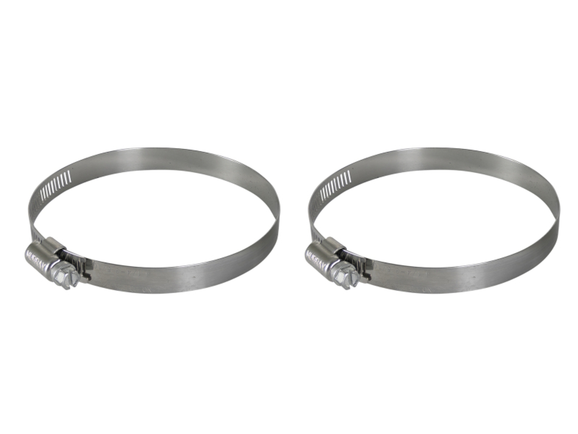 Picture of aFe Magnum FORCE Replacement Clamp Kit SAE 060 (3-5/16 IN ID to 4-1/4 IN ID Range) Pair