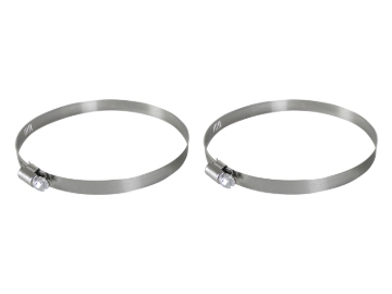 Picture of aFe Magnum FORCE Replacement Clamp Kit SAE 080 (4-9/16 IN ID to 5-1/2 IN ID Range) Pair