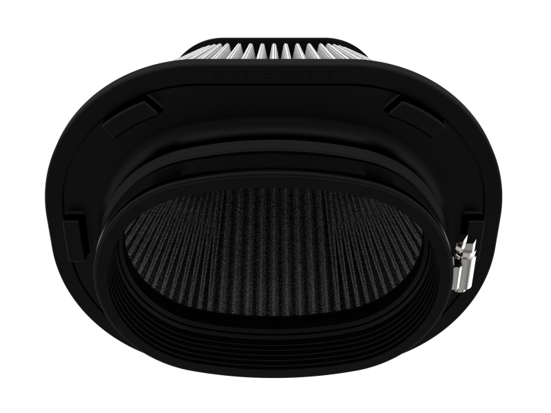 Picture of aFe Track Series Intake Pro DRY S Air Filter (6-1/8x4-1/8)IN F x(9-1/4x7-1/4)IN B x(6x4)IN Tx7-1/8IN