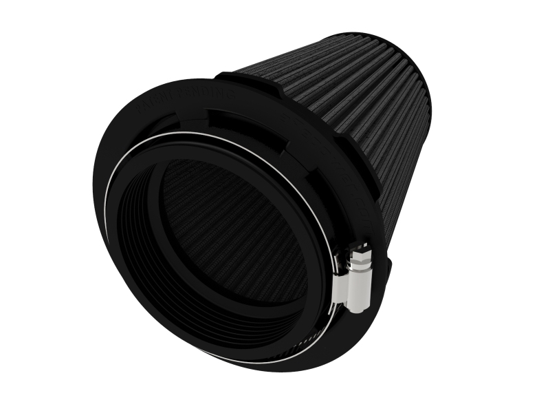 Picture of aFe Momentum Intake Air Filter w/Black Pro 5R (Pair) 3-1/2IN F x 5IN B x 3-1/2IN T (Inverted) x 6IN