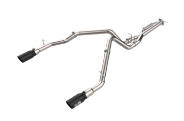Picture of aFe Vulcan Series Cat-Back Exhaust System RAM 1500 2025 V6-3.0L (tt)- Black Tips