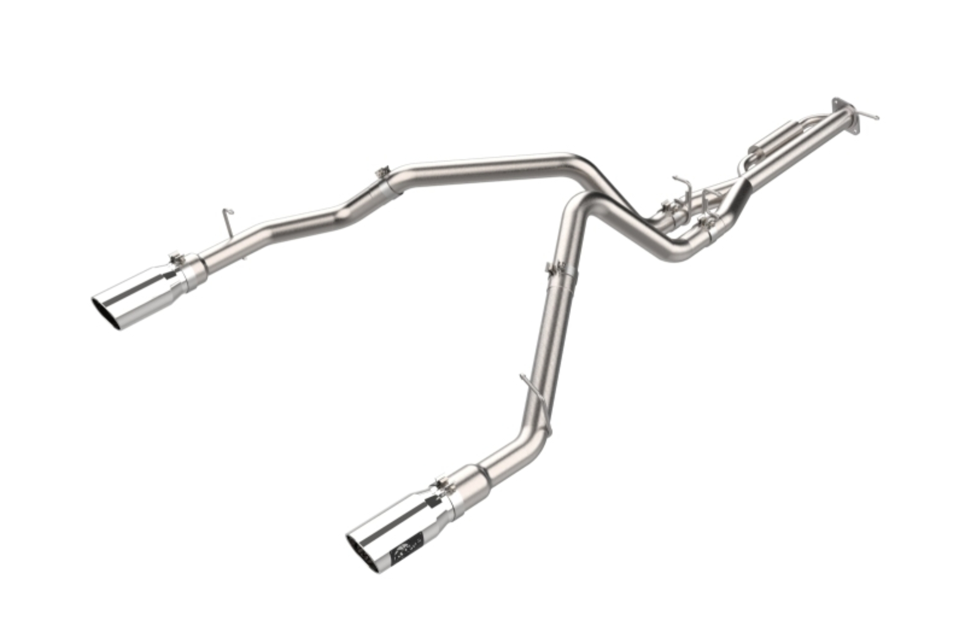 Picture of aFe Vulcan Series Cat-Back Exhaust System RAM 1500 2025 V6-3.0L (tt)- Polished Tips