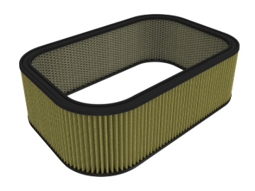 Picture of aFe Magnum FLOW Custom Air Filter 20-3/4 IN L x 14-1/4 IN W x 6 IN H w/ Expanded Metal