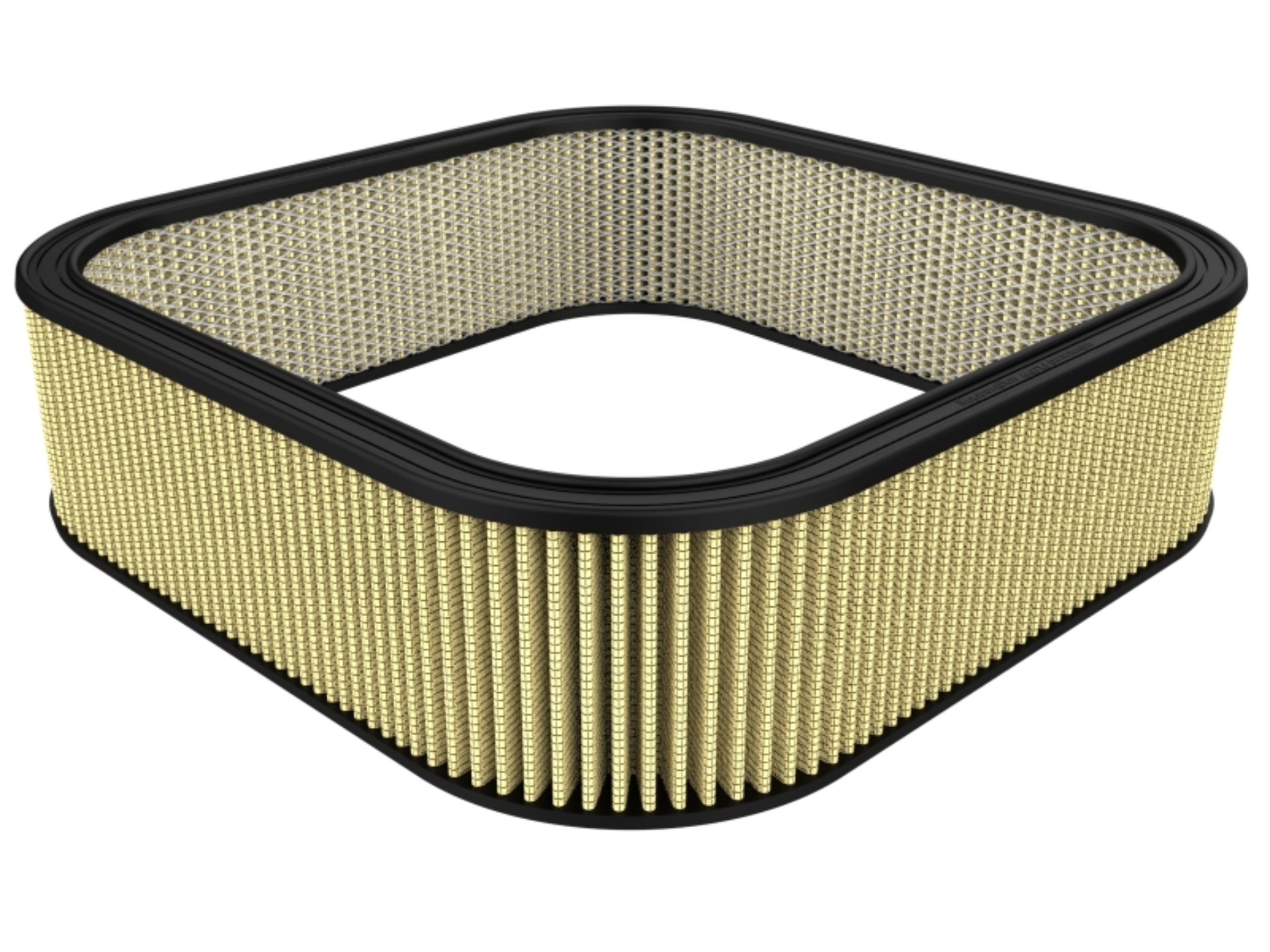 Picture of aFe Magnum FLOW Custom Air Filter 20.6 IN L x 20.6 IN W x 5.70 IN H w/ Expanded Metal