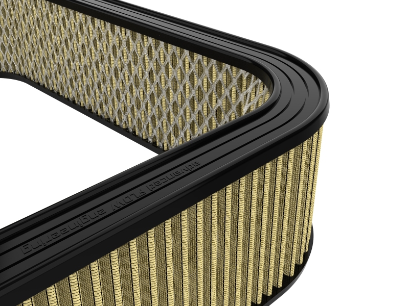 Picture of aFe Magnum FLOW Custom Air Filter 20-1/4 IN L x 16-3/8 IN W x 5-1/4 IN H w/ Expanded Metal