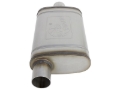 Picture of aFe MACH Force-Xp Muffler 2-1/2 IN ID Offset/Center x 9 IN W x 4 IN H x 14 IN L - Oval Body