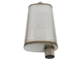 Picture of aFe MACH Force-Xp Muffler 3 IN ID Center/Offset x 11 IN W x 5 IN H x 22 IN L - Oval Body