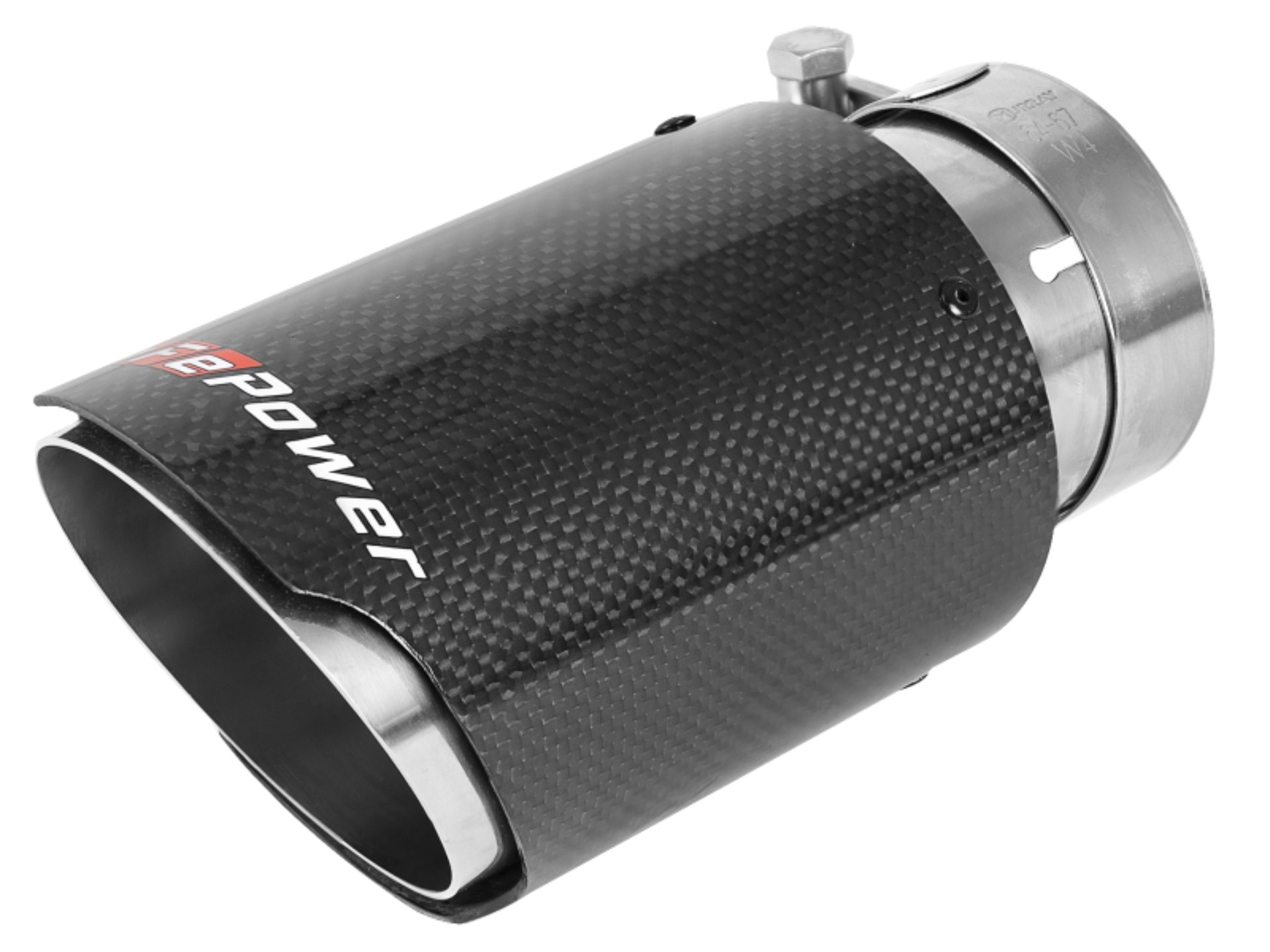 Picture of aFe MACH Force-Xp Universal Exhaust Tip 2-1/2 IN Inlet x 3-1/2 IN Outlet X 7 IN L