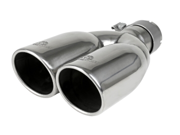 Picture of aFe MACH Force-Xp Universal Exhaust Tip 2-1/2 IN Inlet x 3-1/2 IN Outlet X 12 IN L