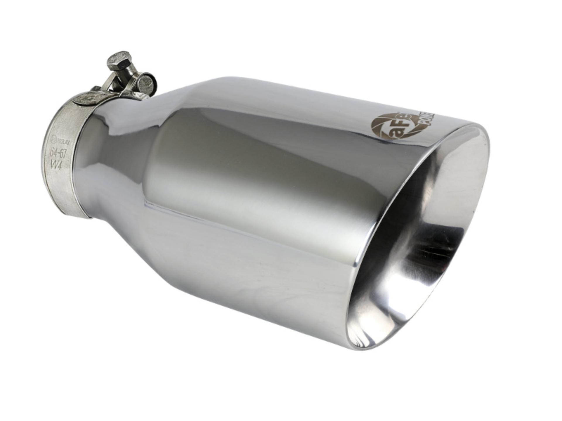 Picture of aFe MACH Force-Xp Universal Exhaust Tip 2-1/2 IN Inlet x 4-1/2 IN Outlet x 9 IN L