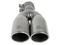 Picture of aFe MACH Force-Xp Universal Exhaust Tip 2-1/2 IN Inlet x 3-1/2 IN Outlet X 12 IN L