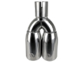 Picture of aFe MACH Force-Xp Universal Exhaust Tip 2-1/2 IN Inlet x 3-1/2 IN Outlet X 12 IN L
