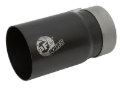Picture of aFe MACH Force-Xp Universal Exhaust Tip 3-1/2 IN Inlet x 4 IN Outlet x 7 IN L Black Right Side Exit