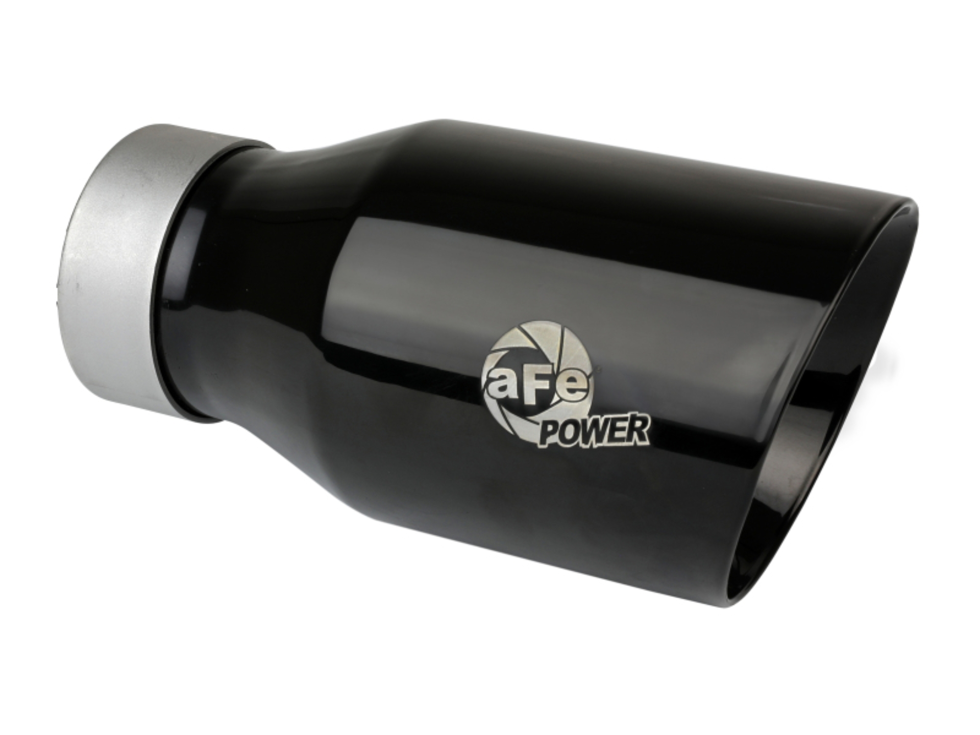 Picture of aFe MACH Force-Xp Universal Exhaust Tip 3 IN Inlet x 4-1/2 IN Outlet x 9 IN L- Black Tip