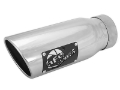 Picture of aFe MACH Force-Xp Universal Exhaust Tip 3-1/2Inlet x 4-1/2IN Outlet x 12IN L Polished Left Side Exit