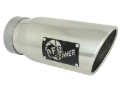 Picture of aFe MACH Force-Xp Universal Exhaust Tip 4 IN Inlet x 5 IN Outlet x 12 IN L- Polished Tip