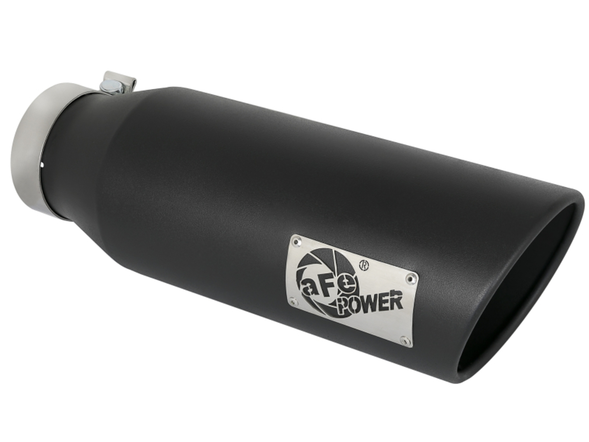 Picture of aFe MACH Force-Xp Universal Exhaust Tip 4 IN Inlet x 6 IN Outlet x 18 IN L
