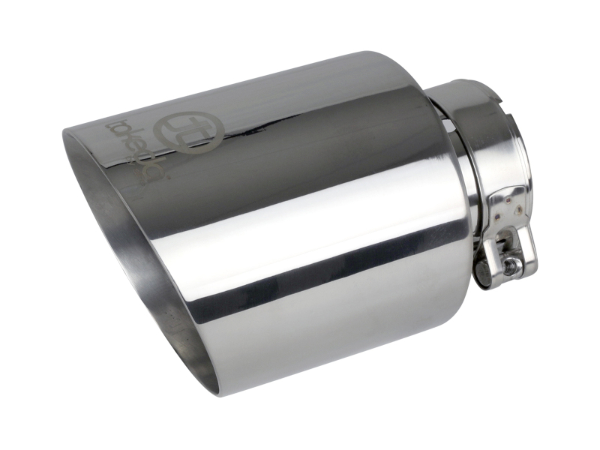 Picture of aFe Takeda Universal Exhaust Tip 2-1/2 IN Inlet x 4-1/2 IN Outlet x 7 IN L- Polished