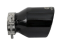 Picture of aFe Takeda Universal Exhaust Tip 2-1/2 IN Inlet x 4 IN Outlet x 6 IN L- Black