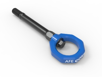 Picture of aFe CONTROL Front Tow Hook Chevrolet Corvette (C8) 20-25 V8-6.2L- Blue