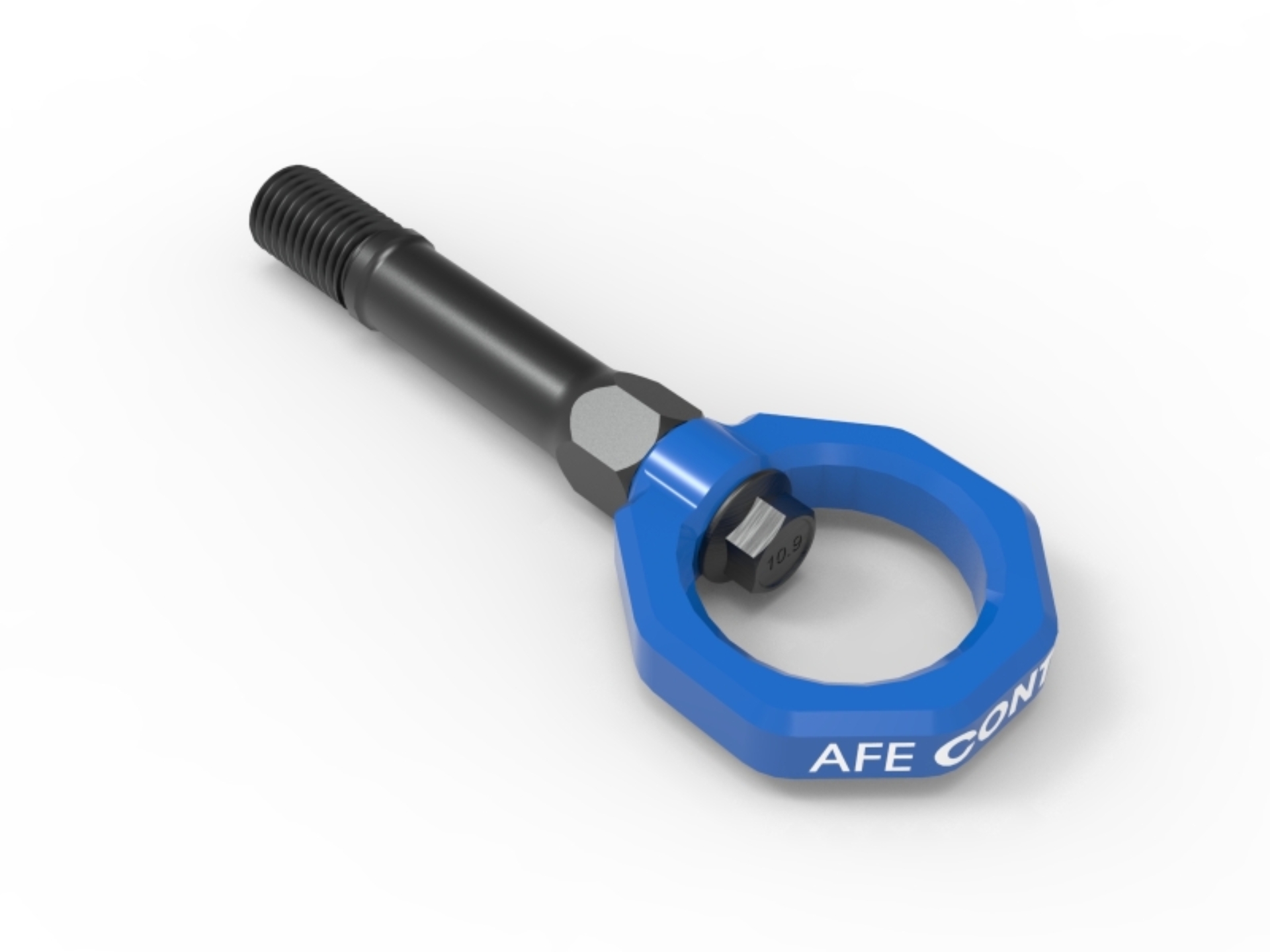 Picture of aFe CONTROL Front Tow Hook Nissan Z 23-25 V6-3.0LBlue