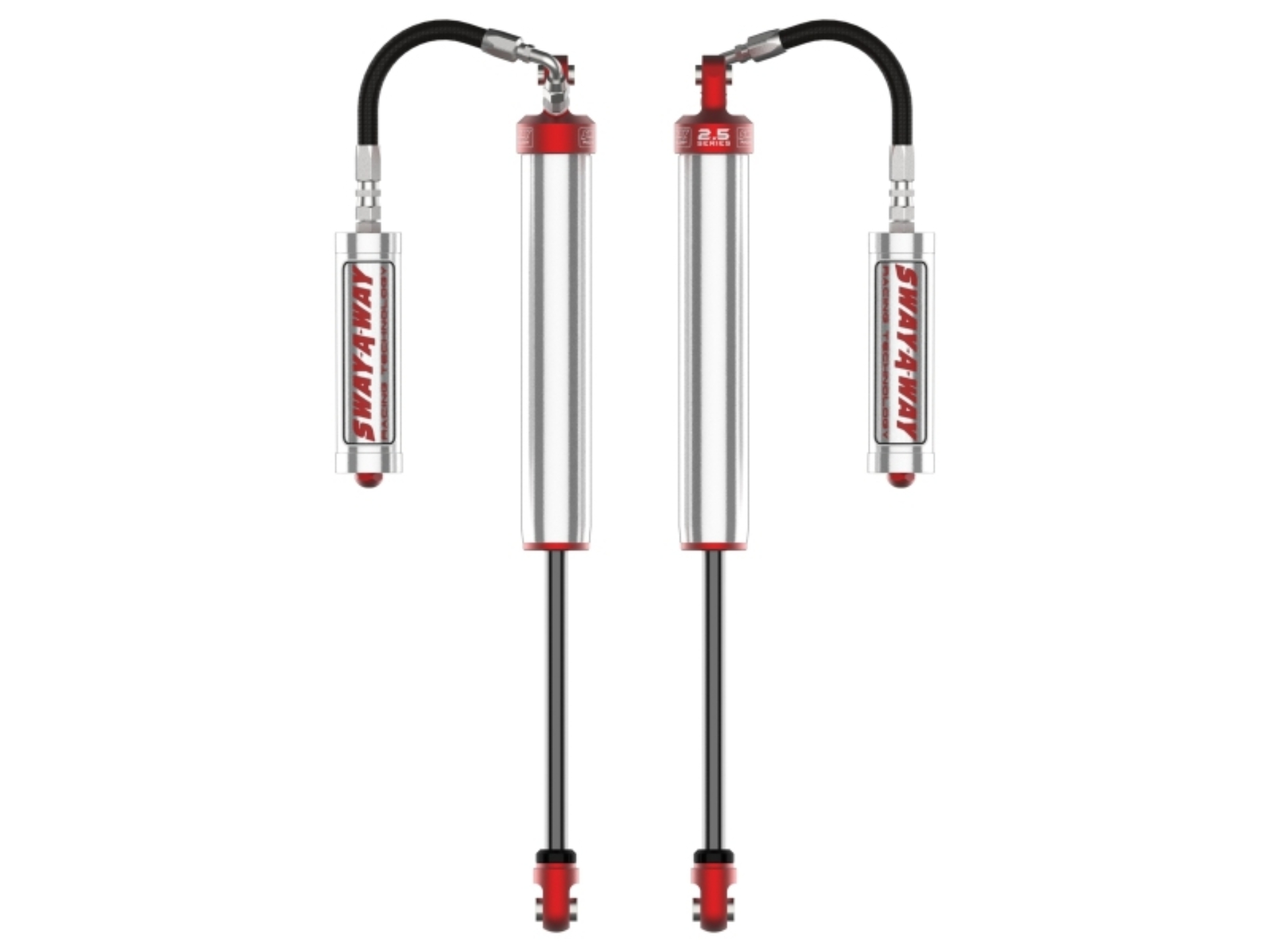 Picture of aFe 2.5 Rear Shock Kit w/ Remote Reservoirs for 2-3.5 IN Lifts Ford F-250/F-350 17-24 4WD