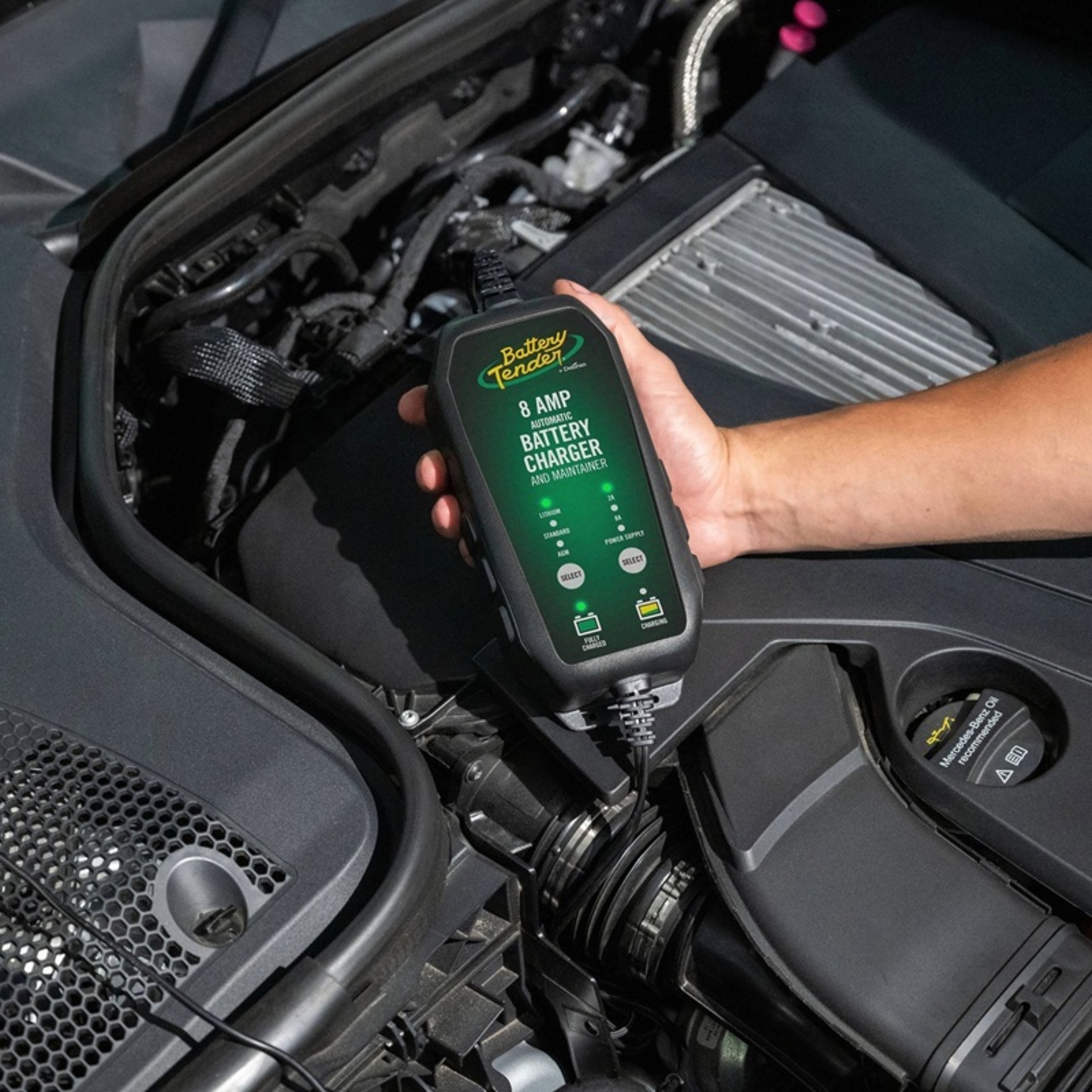 Picture of Battery Tender 8A Power Tender Selectable 12V Battery Charger