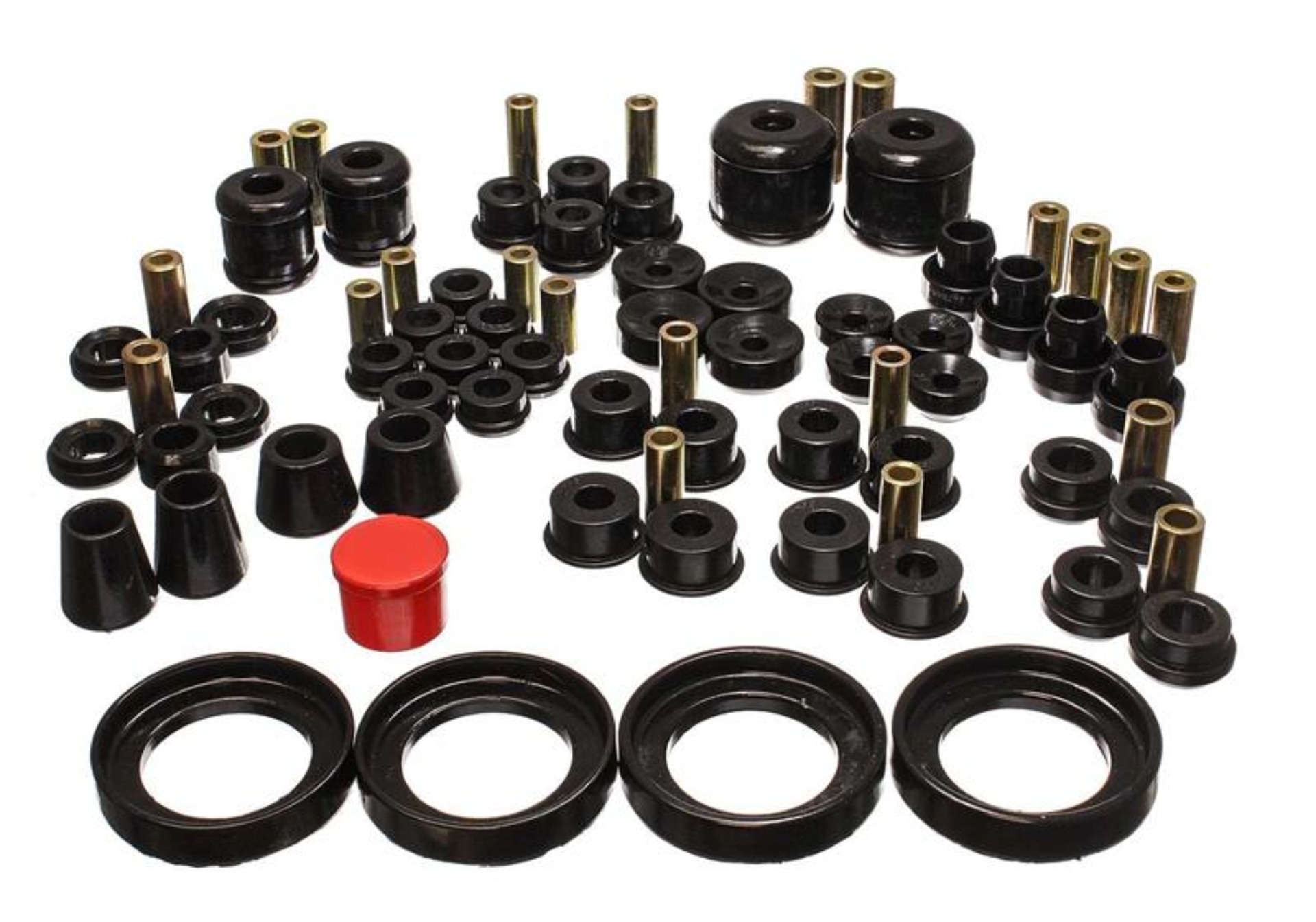 Picture of Energy Suspension 97-01 Honda Prelude (Type SH Only) Black Hyper-Flex Master Bushing Set