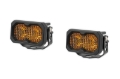 Picture of Diode Dynamics C2 2.0 Max Yellow Flood Standard ABL (Pair)
