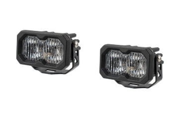 Picture of Diode Dynamics C2 2.0 Max White SAE Fog/Wide Standard ABL (Pair)