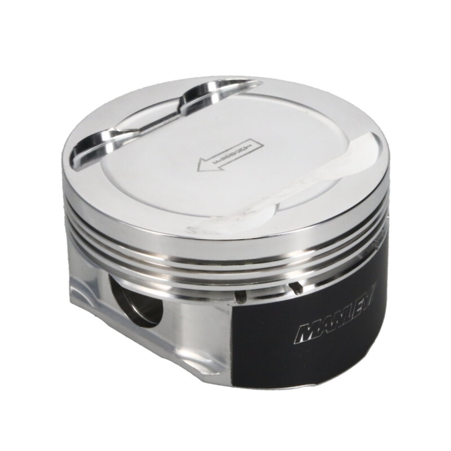 Picture of Manley Ford 3.7L DOHC Cyclone V6 Piston - 3.760 in. Bore 1.239 in. CH, -5.00 CC