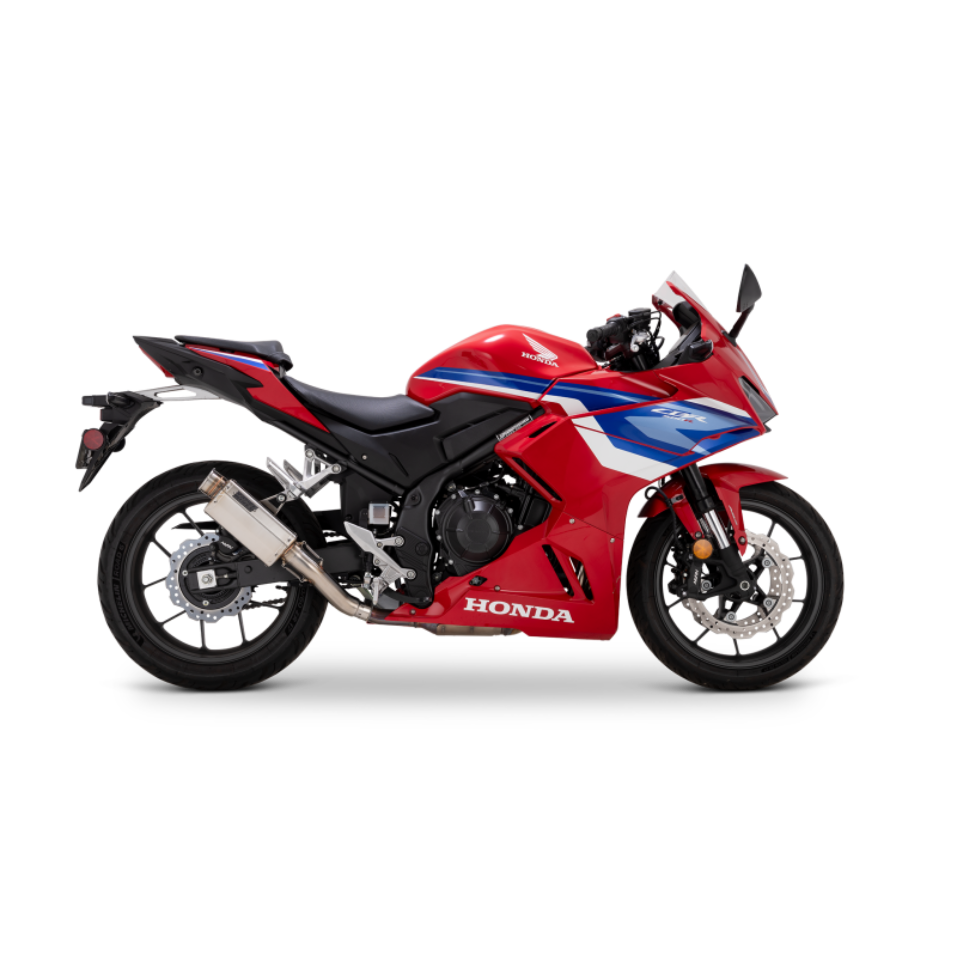 Picture of Vance & Hines 22-25 Honda CBR 500R/F 24-25 Kawasaki Ninja 500/Z500 VS-6 Slip On Exhaust