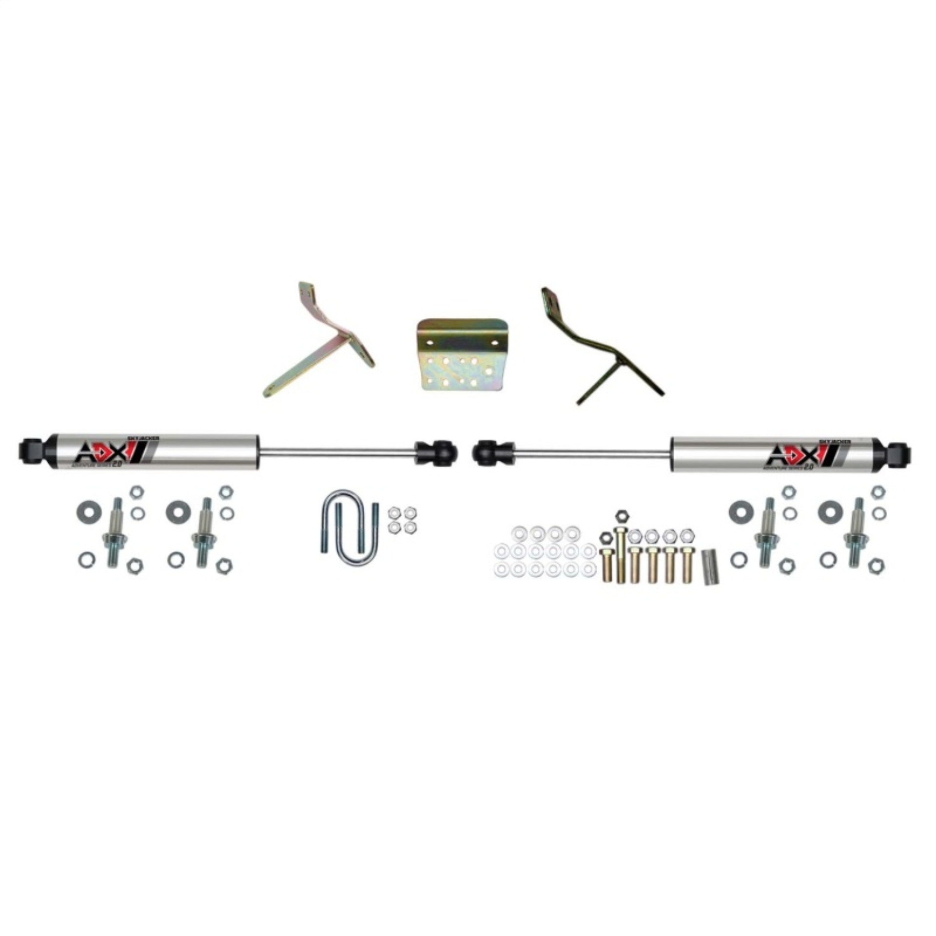 Picture of Skyjacker 09-13 Ram 2500/09-12 3500 ADX 2.0 Dual Stabilizer Kit w/ CNC Machined Polished Alum.