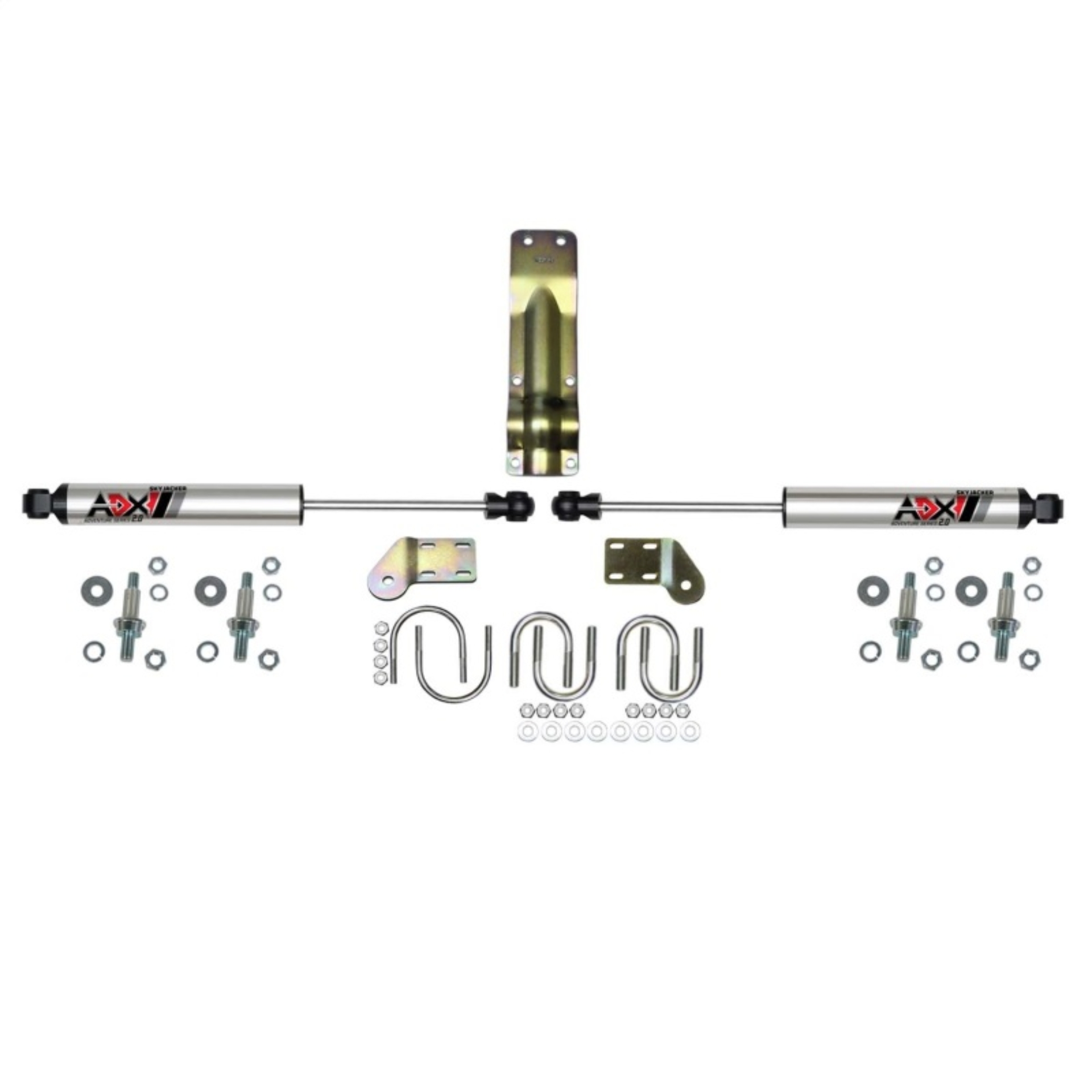 Picture of Skyjacker 05-24 Ford F250/F350 ADX 2.0 Dual Stabilizer Kit w/ CNC Machined Polished Alum.